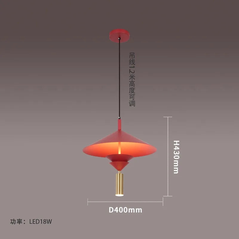 suspension moderne minimaliste et chaleureuse pour restaurants et bars