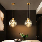 Sopa Globe Pendant Lamp Italy Bubble Glass Chandelier Suspension Hanging Light for Dining Living Room Kitchen