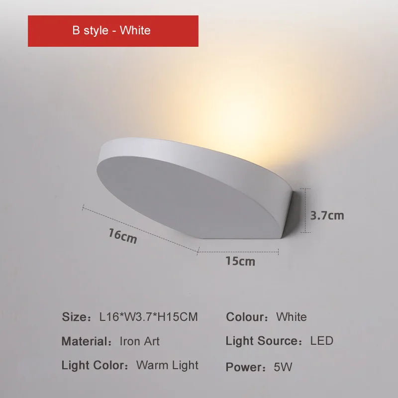 applique murale led moderne pour décoration intérieure