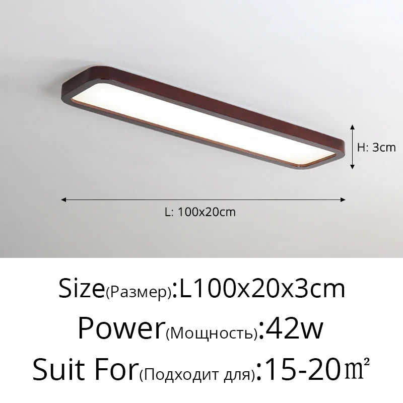plafonnier led ultra-mince moderne pour entrée et balcon