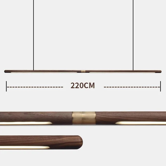 suspension en bois pour décoration intérieure moderne