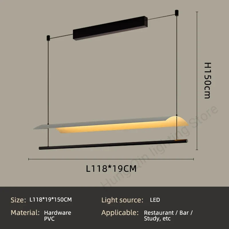 lustre suspendu minimaliste et élégant pour intérieur moderne