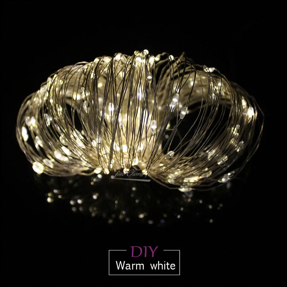 guirlande lumineuse led étanche pour décorations de fête et mariage