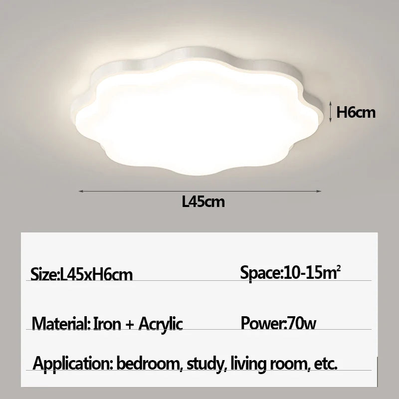 plafonnier moderne à leds pour éclairage intérieur suspendu