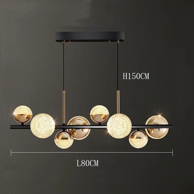lustre nordique décoratif suspension éclairage intérieur