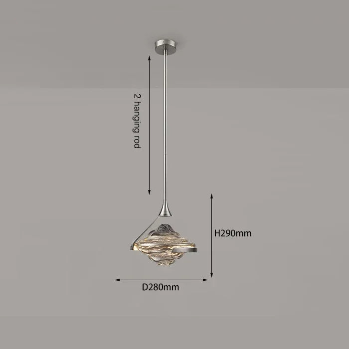suspension au design nordique moderne créatif intérieur