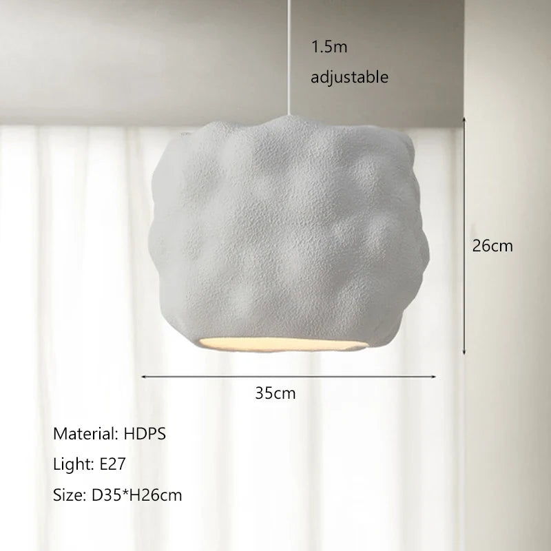 suspension led design wabi sabi nordique japonais décoratif