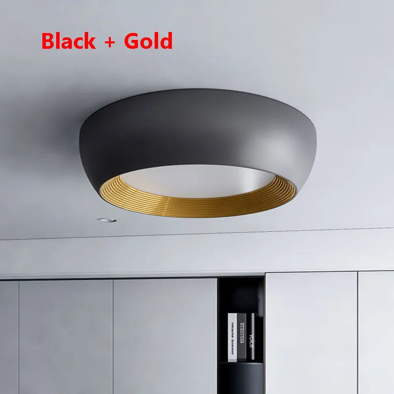 Plafonnier design style italien en métal Boxy