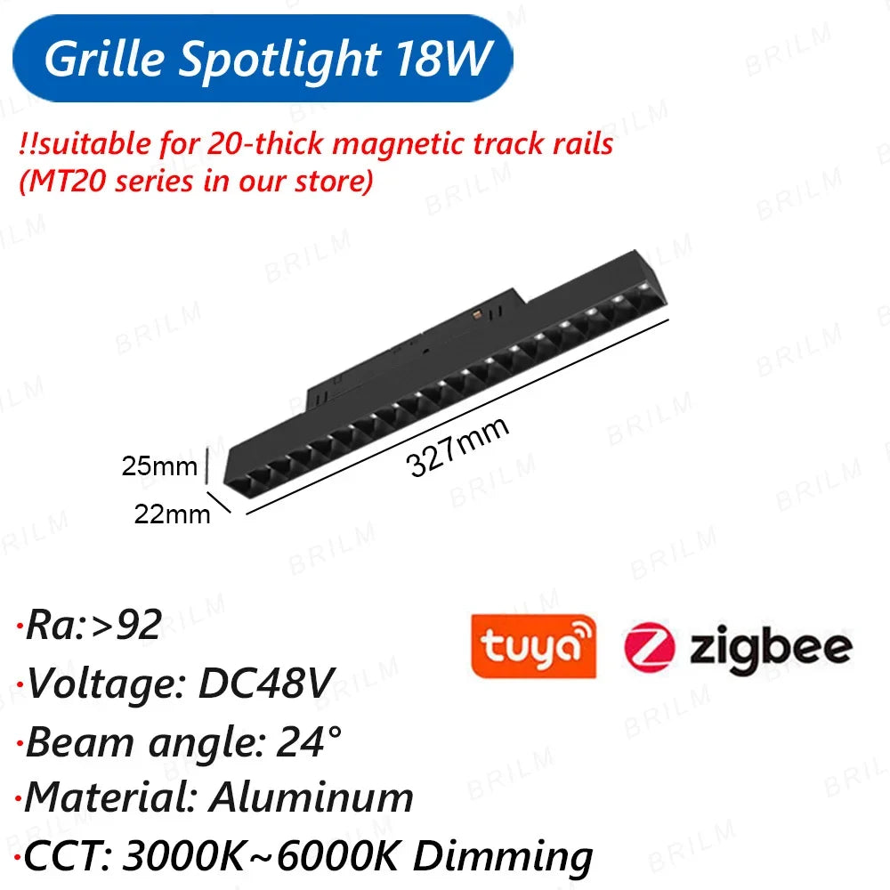 suspension zigbee3.0 intelligente avec lumière led moderne et connectivité