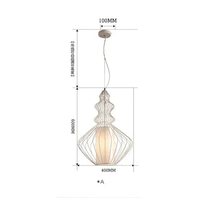 suspension vintage aristocrat pour restaurant et hôtel haut plafond