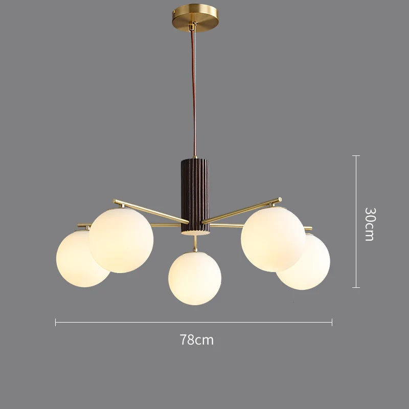 lustre japonais en cuivre style rétro médiéval pour intérieur élégant