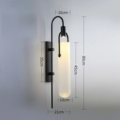 applique murale led postmoderne luminaire décoratif d'intérieur