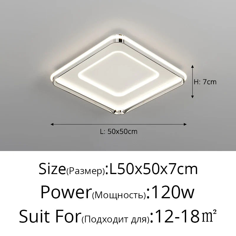 plafonnier moderne à leds nordique créatif luminaires intérieur