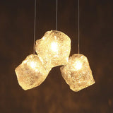 suspension en verre design pour décoration moderne intérieure