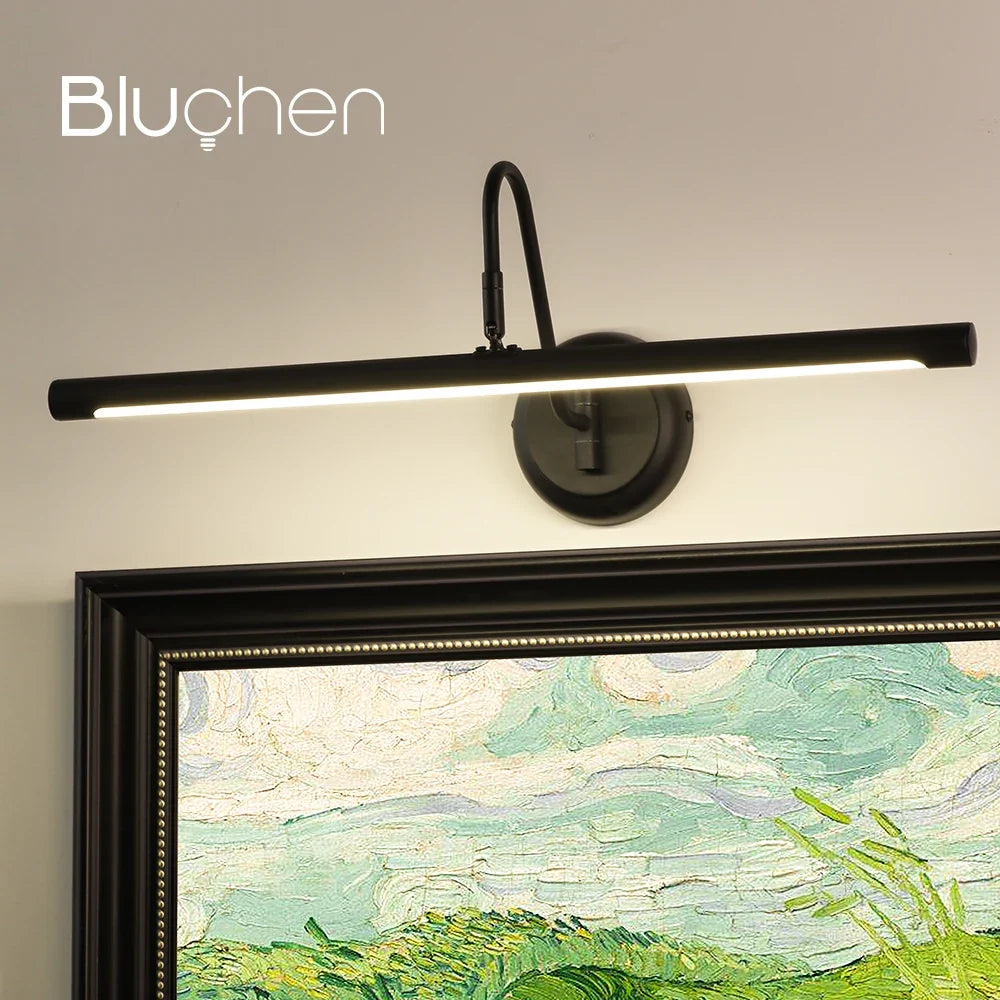applique murale moderne à led pour miroir intérieur