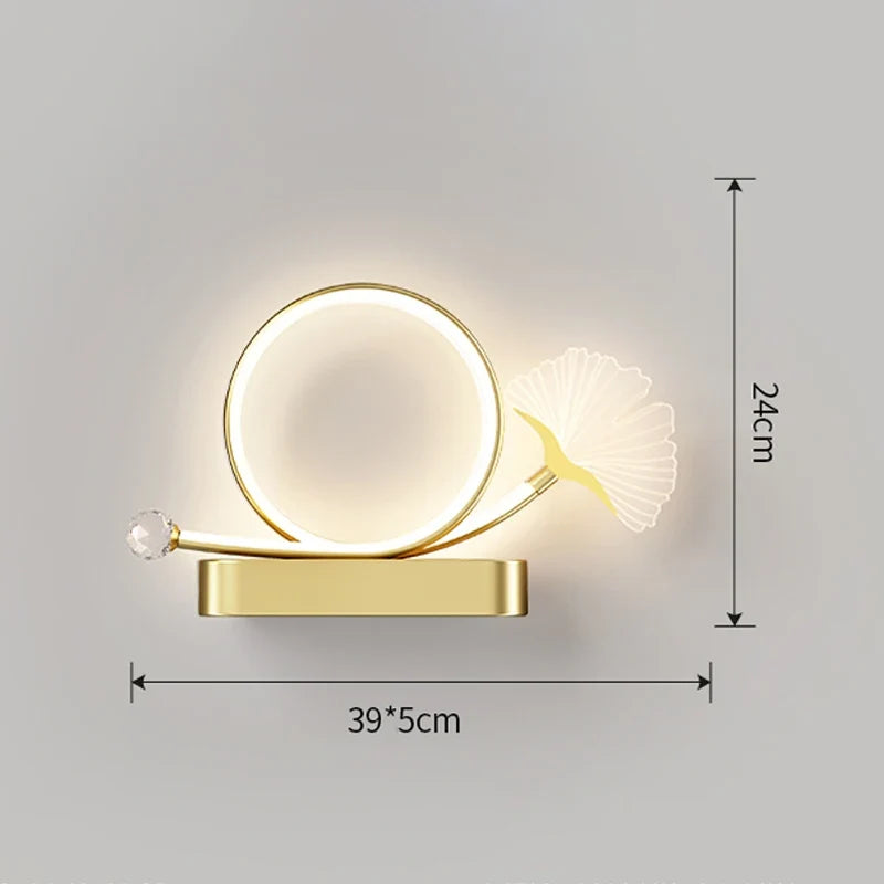 applique murale led moderne pour décoration intérieure élégante