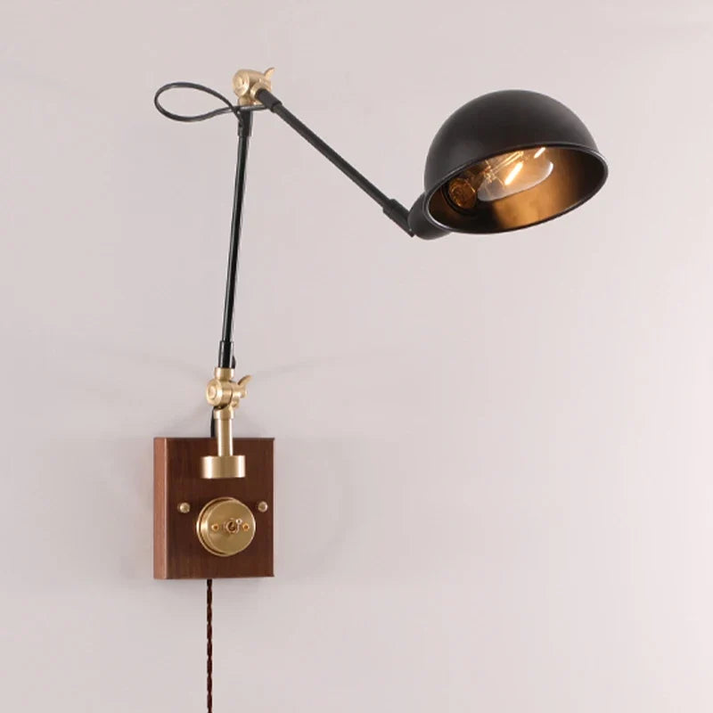 applique murale moderne à bras long luminaire décoratif d'intérieur