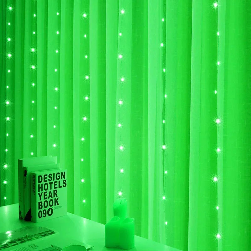 guirlande lumineuse led pour noël et décoration festive