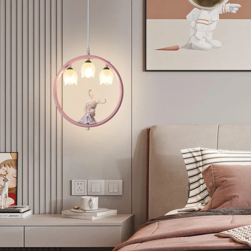 suspension mignonne pour chambre de petite fille moderne