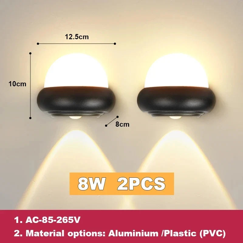 applique murale led étanche pour extérieur et jardin