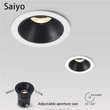 projecteurs led encastré spot 	foco lampe en aluminium