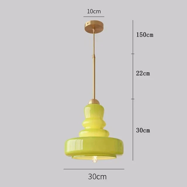 Bauhaus Glass Pendant Lights Ceiling Suspension Luminaire Hang Light Fxiture Kitchen Island Bedroom Living Dining Room