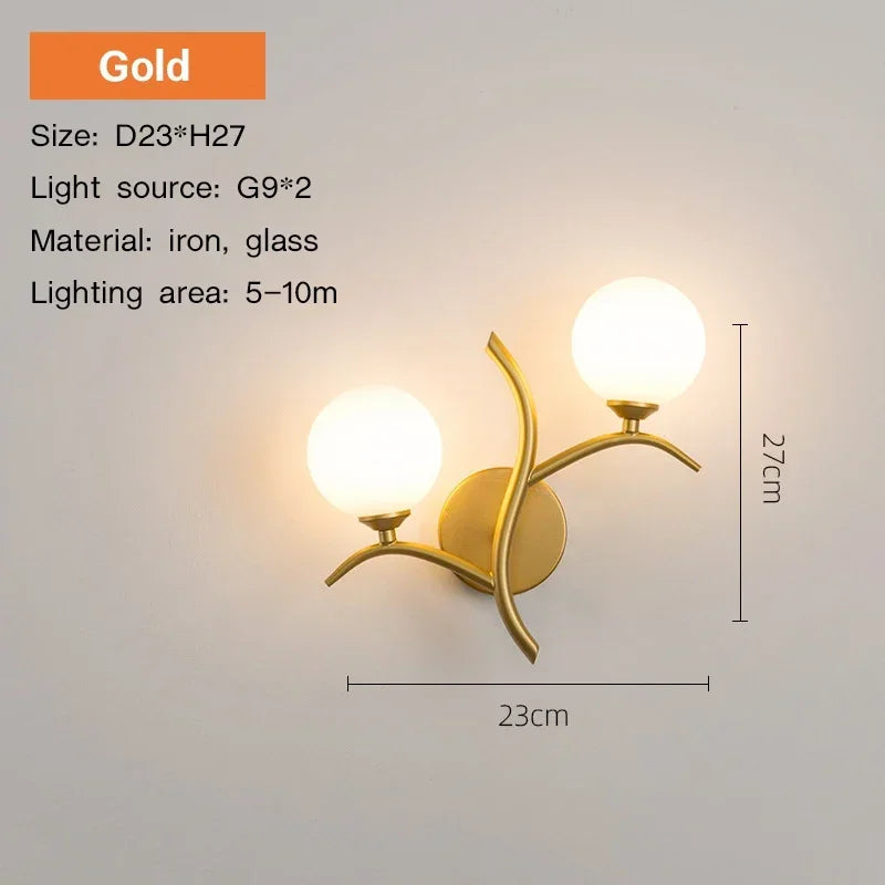 applique murale led décorative pour intérieur moderne et chic