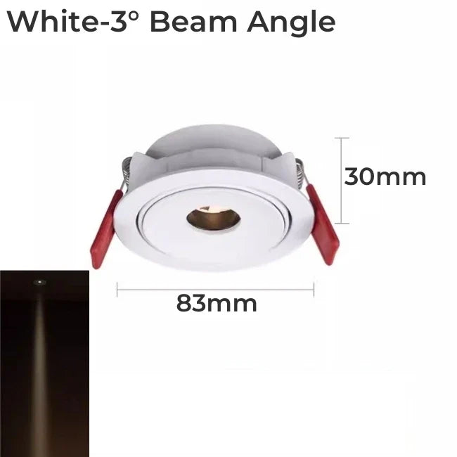 plafonnier encastré led anti-éblouissement pour éclairage intérieur