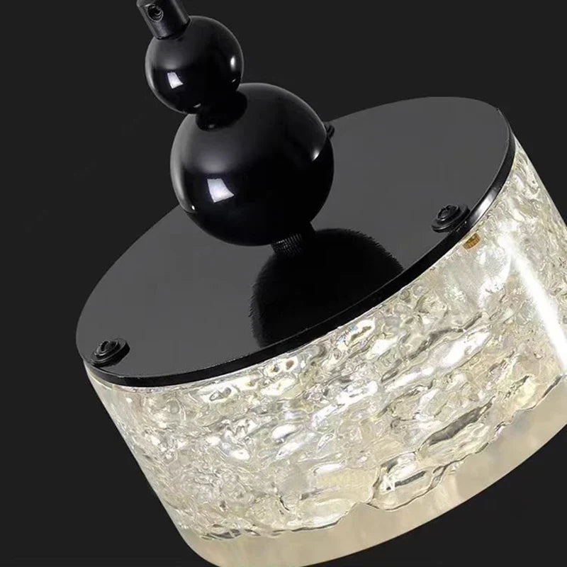 lustre led style 	 en résine et métal ajustable