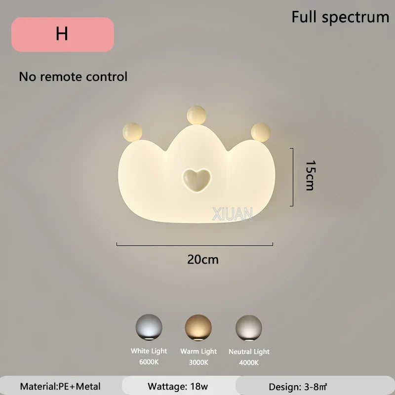 applique murale cœur rose pour chambre de princesse