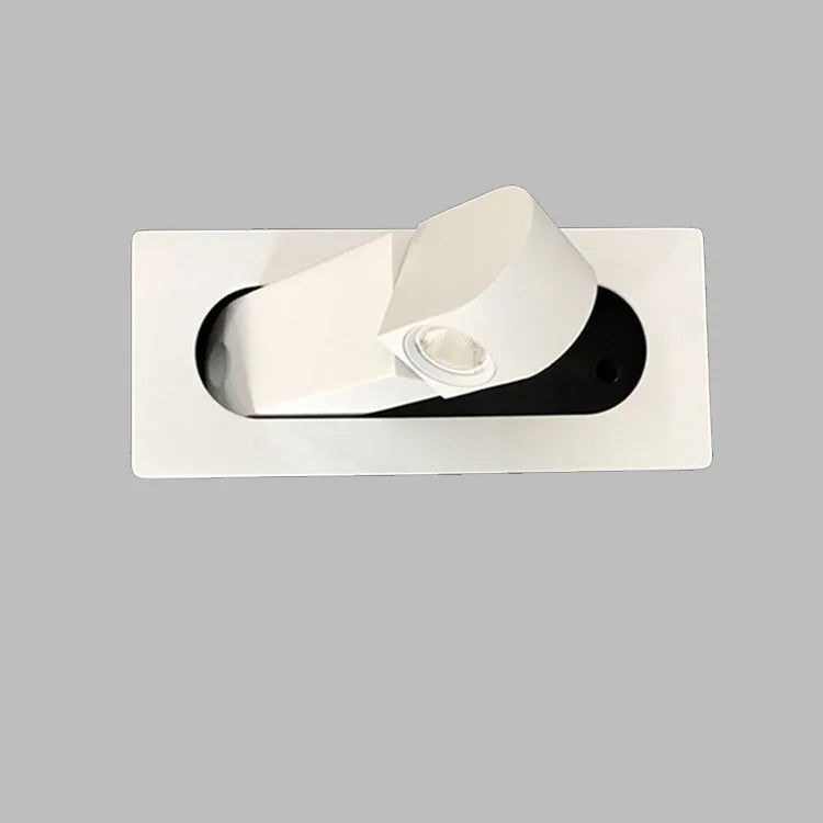 3W Embedded LED Wall Lamp 350 Rotation Adjustable Bedside Hotel Headboard Reading Light Bedroom Foldable Decor Sconce AC85-265V