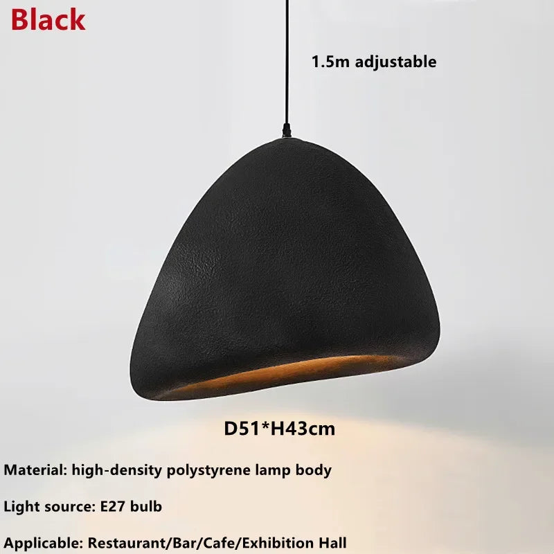 Japanese Wabi Sabi Wind LED Restaurant Pendant Light Modern Model Room Decor Homestay Chandelier Designer Bar Loft Hanging Lamps
