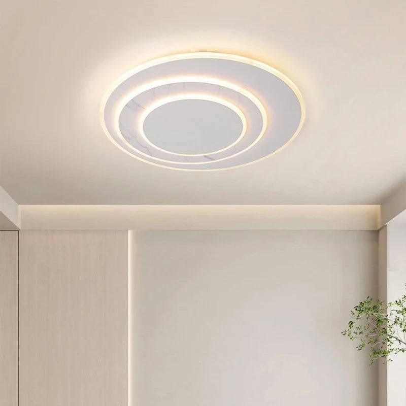 plafonnier led moderne design avec télécommande et intensité variable