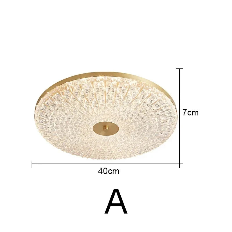 plafonnier led moderne rond pour éclairage intérieur élégant
