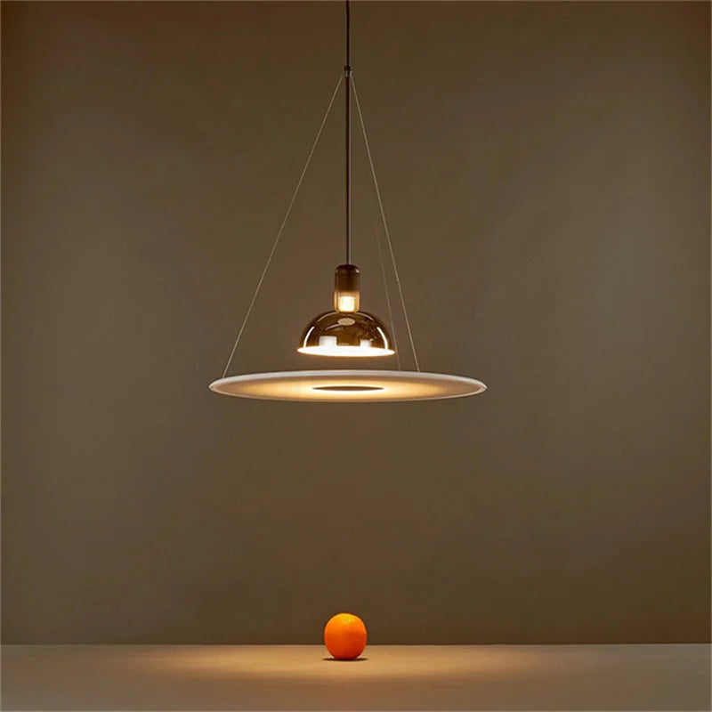 lustre nordique créatif en forme de soucoupe volante décoration intérieure