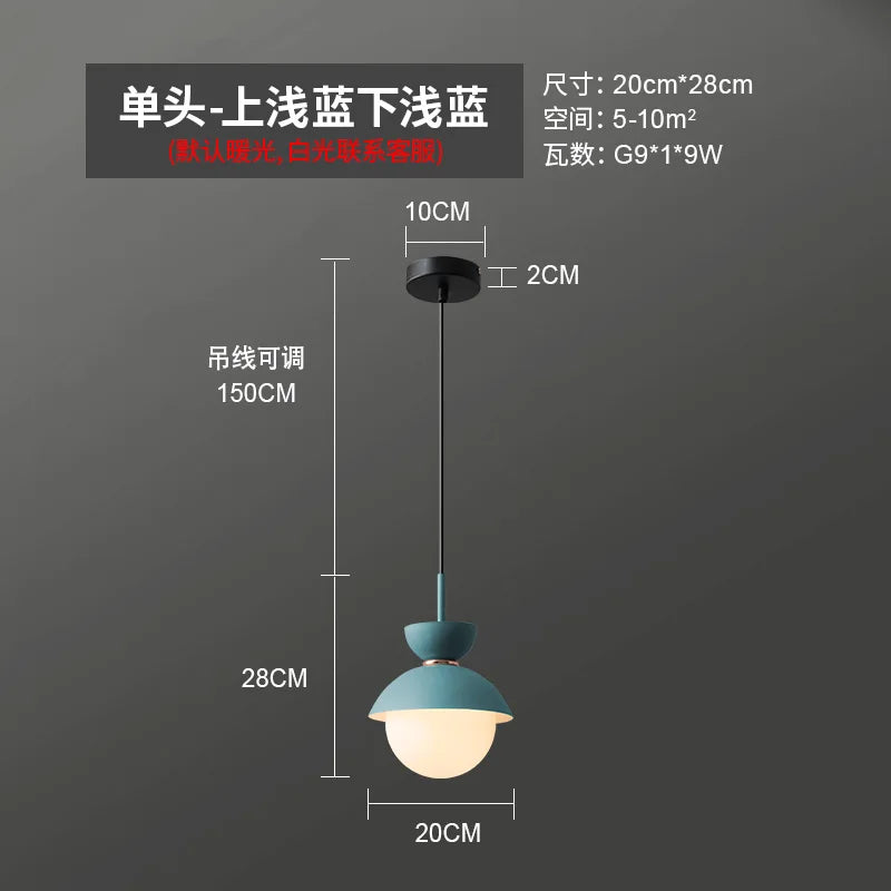 lampe de chevet moderne nordique créative pour décoration intérieure