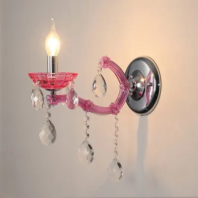 applique murale en cristal moderne pour décoration intérieure
