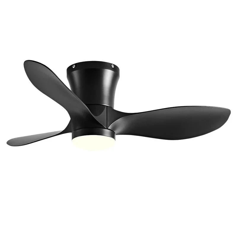 24CM Low Floor Loft Remote Control Lux&vitae Fan With Lights Modern Led Ceiling Fan Without Lights DC Motor 6 Speeds Timing Fans