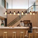 lustre industriel américain pour bar restaurant ou salon