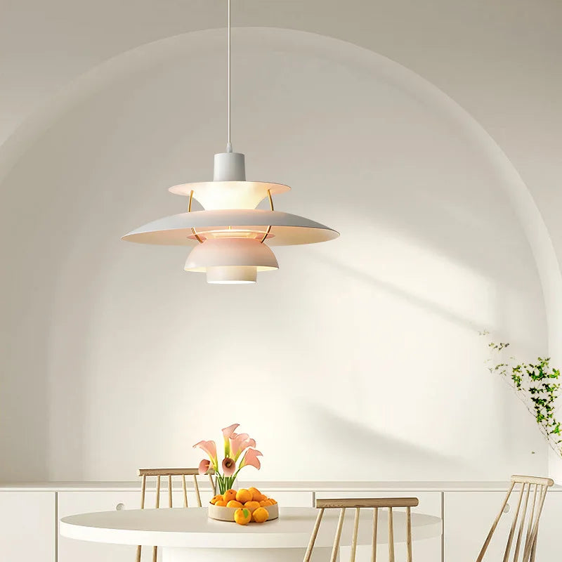 lustre suspension design danois parapluie loui led paulsen