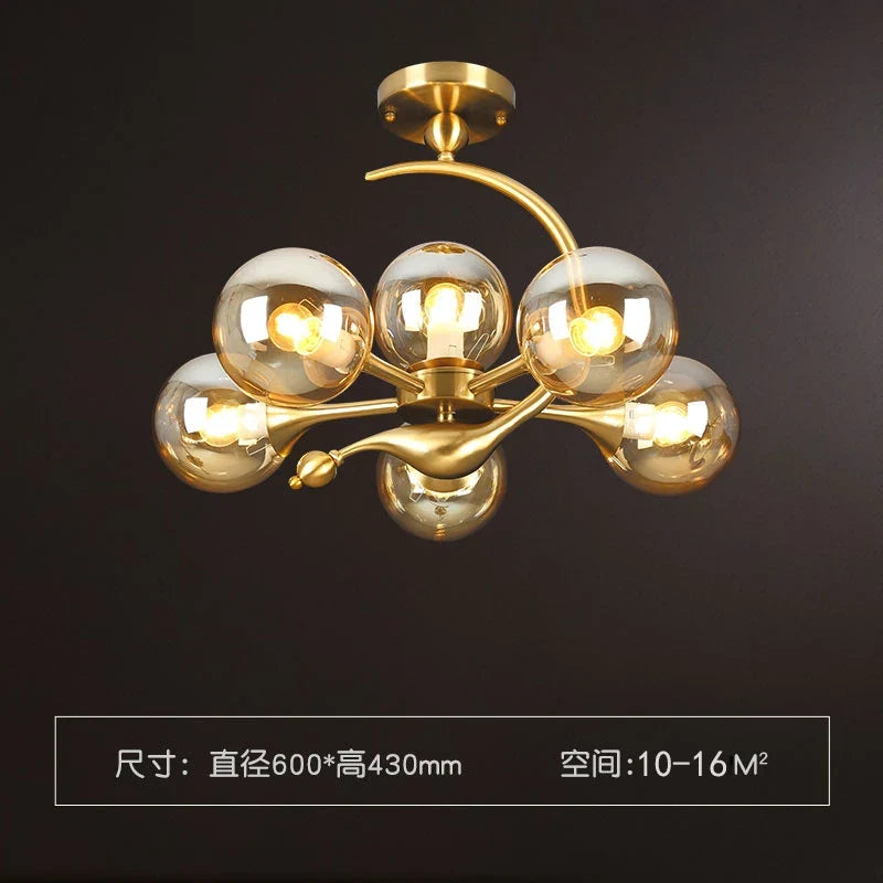 lustre nordique post-moderne simple style américain moderne