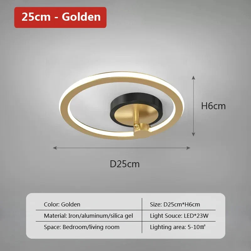 plafonnier led moderne nordique chic pour décoration intérieure