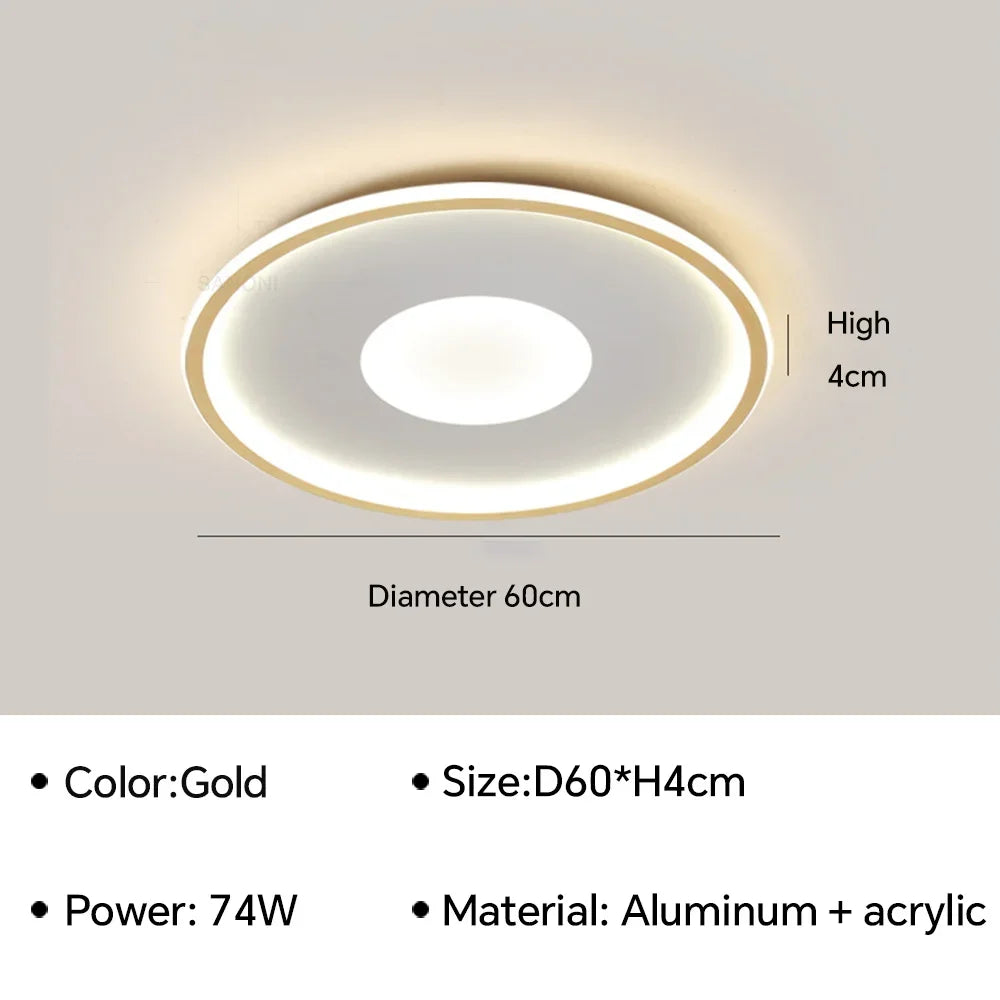 plafonnier led moderne pour décoration intérieure et éclairage design