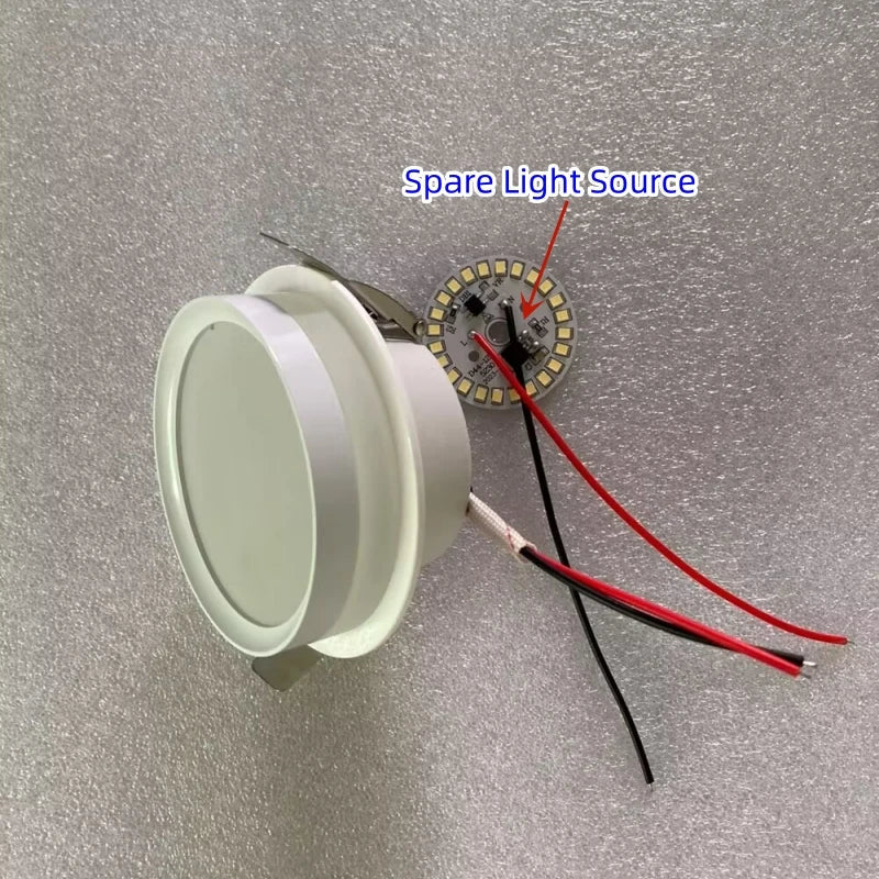 spot led encastrable en cristal pour éclairage intérieur