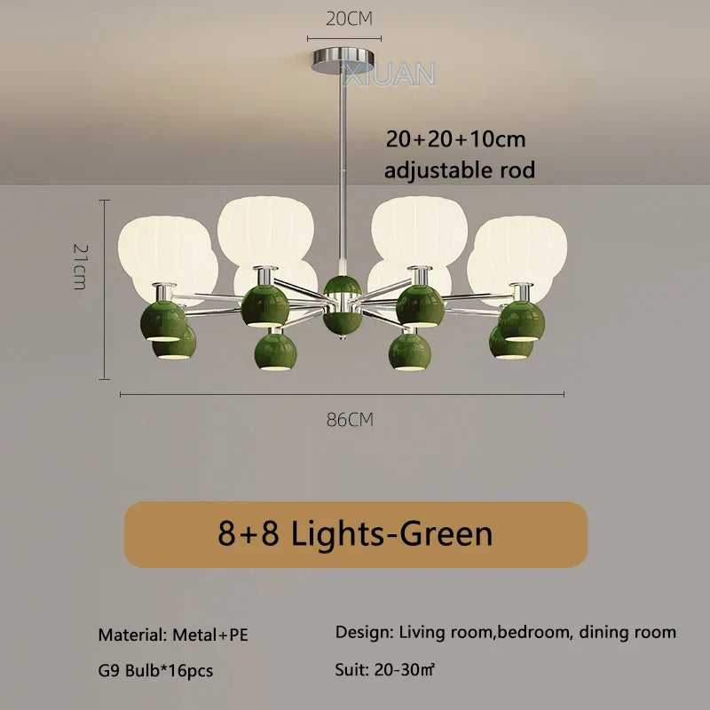 lustre led moderne haut bas éclairage intérieur suspendu