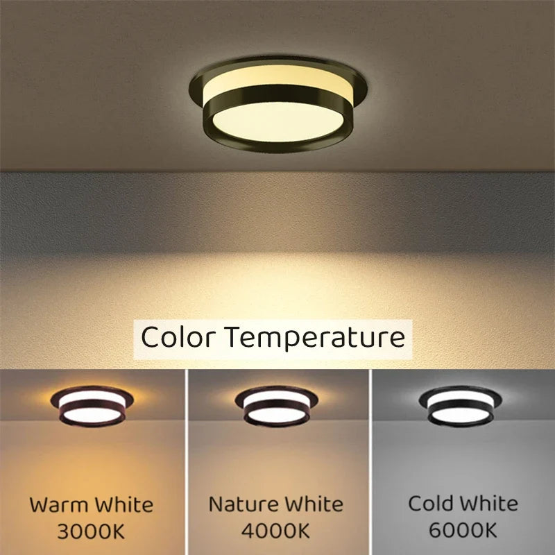 Spot lumineux LED encastrable stéréo de luxe