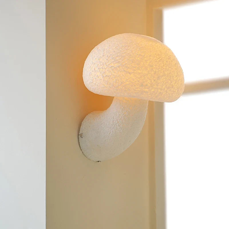 applique murale champignon nordique pour éclairage extérieur
