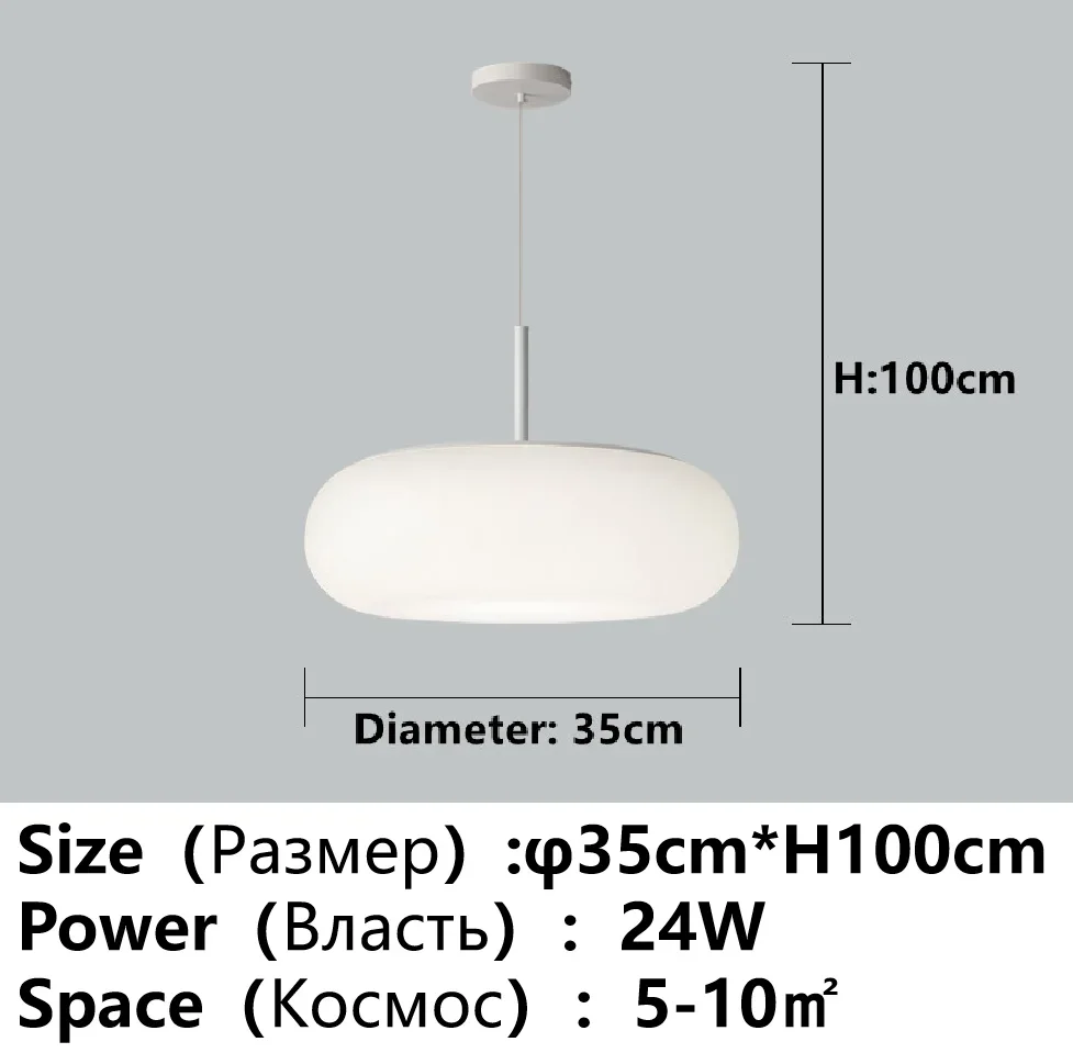 Lustre LED Apple modernes maison salon chambre couloir porche balcon