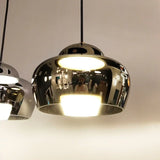 suspension moderne en verre pour décoration intérieure élégante