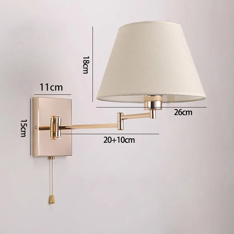 applique murale flexible nordique pour décoration intérieure moderne